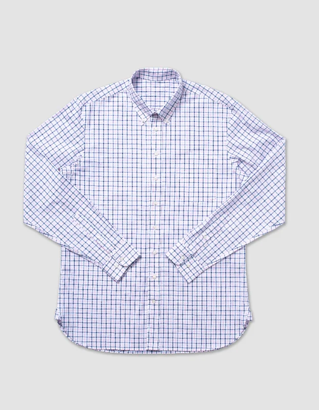 - Pregnant cat delivery room warming boxCOTTON LONG SLEEVE CHECK SHIRT - PINK/NAVY