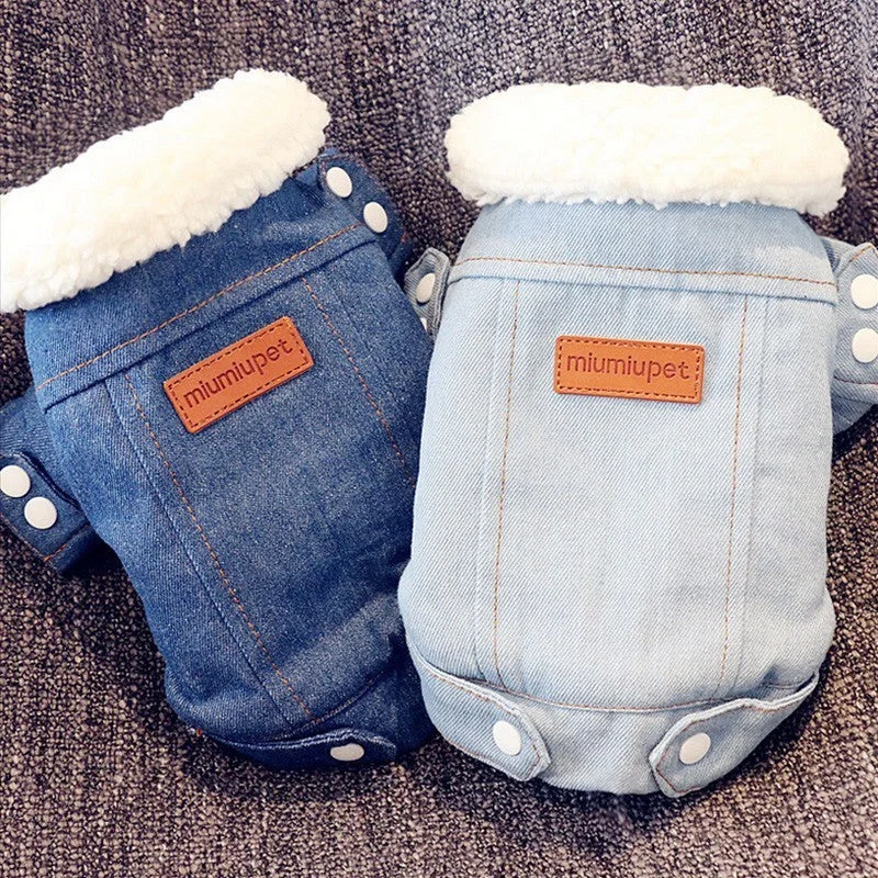 - Elderly dog joint care mattressLuxury Winter Dog Jacket Puppy Dog Clothes Pet Outfits Dog Denim Coat Jeans Costume Chihuahua Poodle Bichon Pet Clothing 35S1 - Elderly dog joint care mattressLuxury Winter Dog Jacket Puppy Dog Clothes Pet Outfits Dog Denim Coat Jeans Costume Chihuahua Poodle Bichon Pet Clothing 35S1