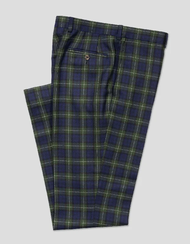 - Cat hair ball removal and hair removal creamNAVY/GREEN TARTAN WOOL TROUSERS - CLASSIC FIT - Cat hair ball removal and hair removal creamNAVY/GREEN TARTAN WOOL TROUSERS - CLASSIC FIT