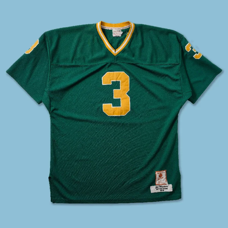  -Anti-slip claw protection raincoat FOR dogsVintage Notre Dame Joe Montana Jersey 3XL