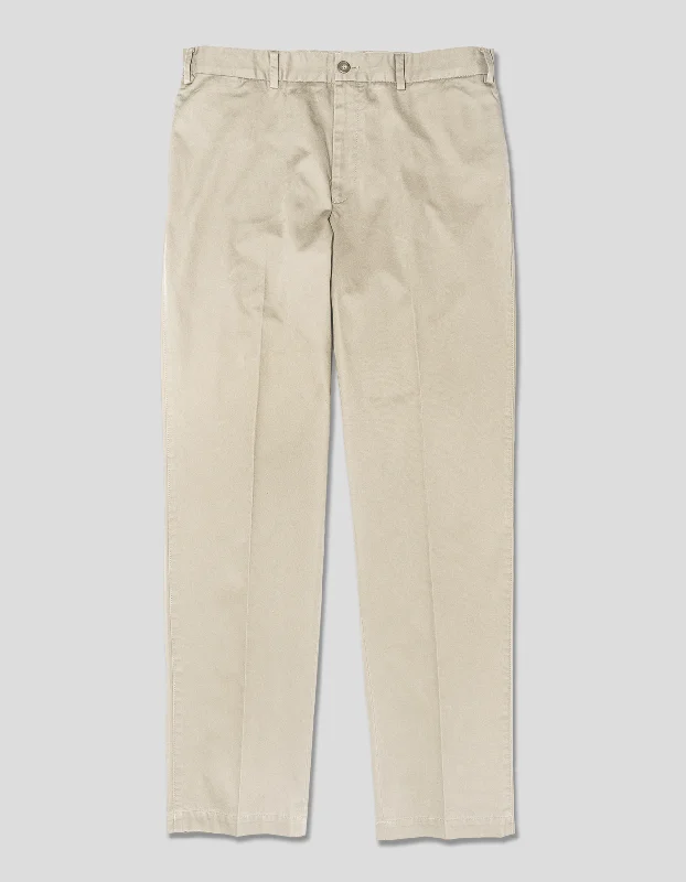 - Air box TSA certified check-inCOTTON CHINO CINCH-BACK PANTS - STONE