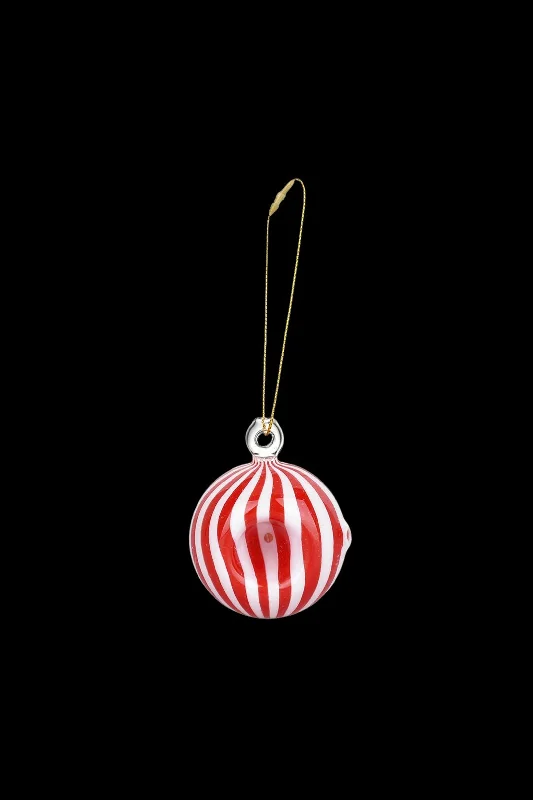 - Pet tear stain cleaning wipesSanta's Secret Hangable Glass Christmas Ornament Hand Pipe - Peppermint