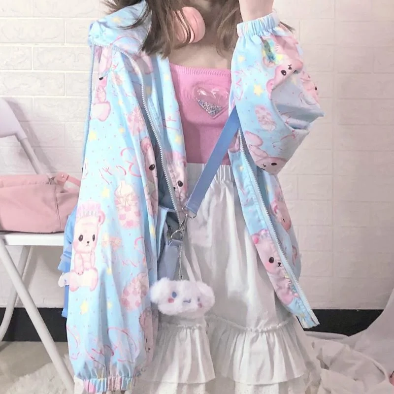 - Parrot climbing and standing wooden frameBaby Angel Bear Windbreaker