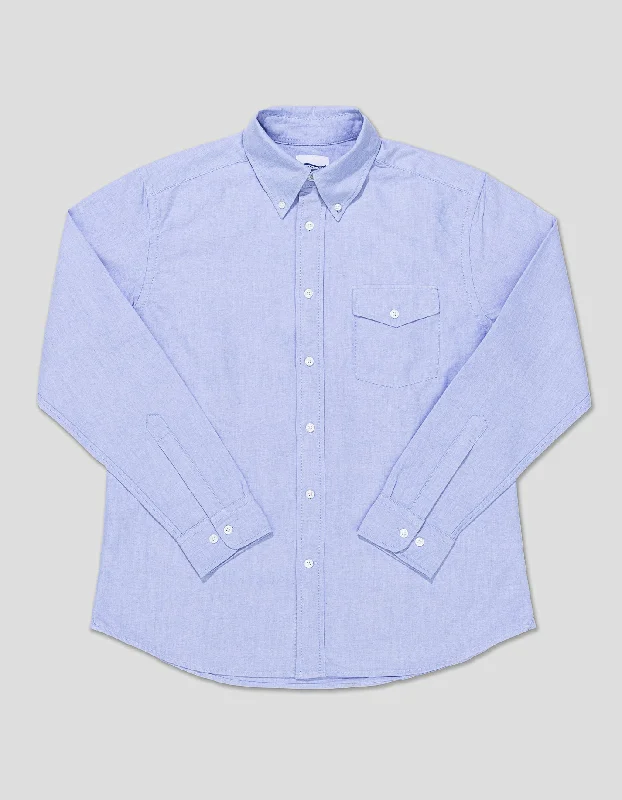 - Automatic induction pet water dispenserTRIM FIT BUTTON DOWN OXFORD SHIRT - BLUE