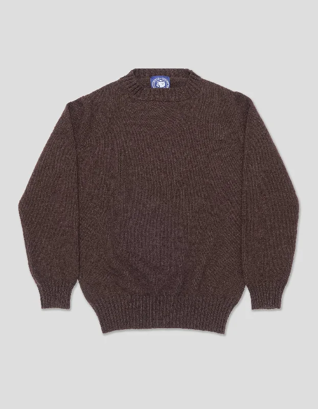  -Splash-proof food bowl AND Anti-choking slow food bowlBROWN CASHMERE CHUNKY CREW NECK