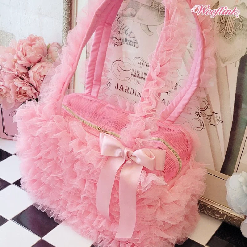 Cat clothesWooflink Daydream Bag Tulle 2 in Pink