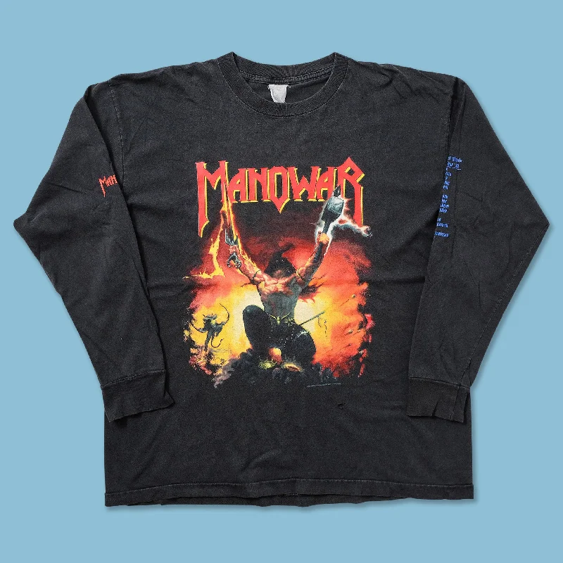 - Winter dog thick down jacket1992 Manowar Longsleeve XLarge
