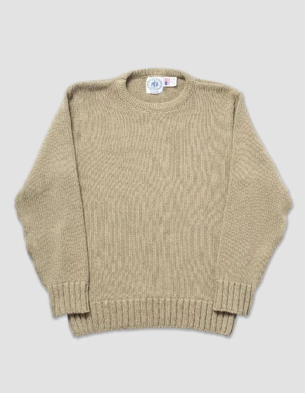 - Cat stress soothing sprayCHUNKY COTTON CREW NECK SWEATER - TAN