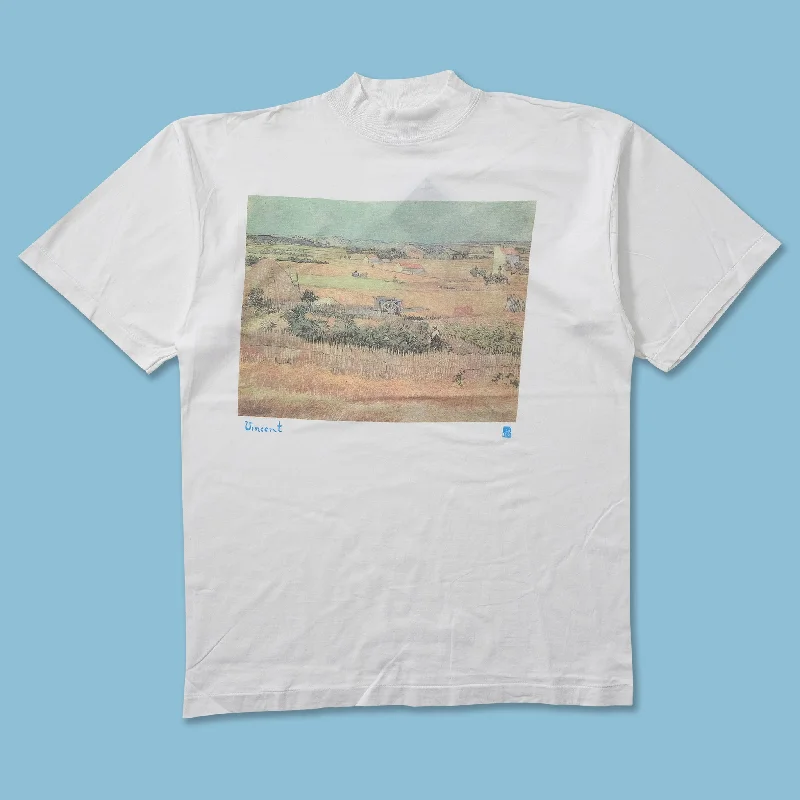 - Custom pet birthday cakeVintage Vincent Van Gogh Art T-Shirt Large
