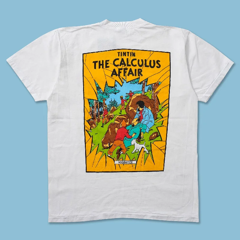 - Smart cat litter box with automatic cleaningVintage Tin Tin The Calculus Affair T-Shirt Medium