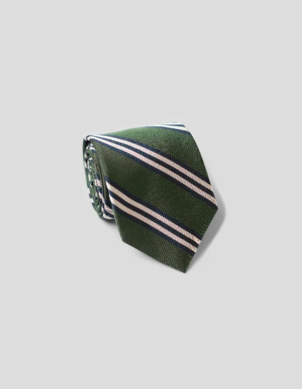 - Cat anti-jump window safety netCLASSIC SILK REPP STRIPE STRIPE TIE - GREEN/NAVY/WHITE - Cat anti-jump window safety netCLASSIC SILK REPP STRIPE STRIPE TIE - GREEN/NAVY/WHITE