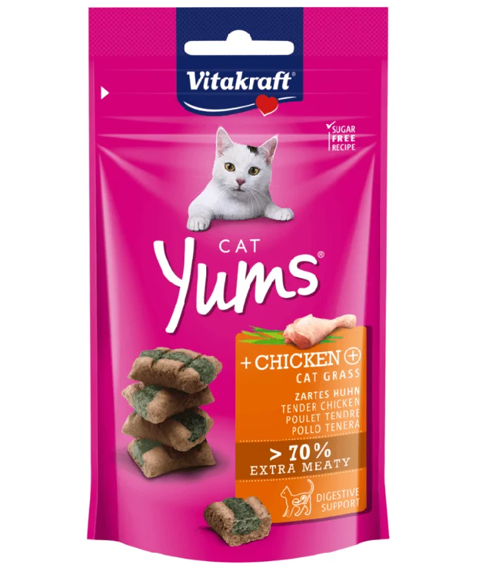  . **Ingredient-Related**  Vitakraft - Cat Yums With Chicken 40g