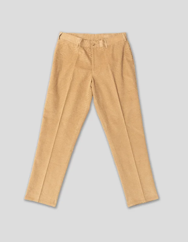 - Automatic induction pet water dispenserNARROW WALE CORDUROY TROUSERS - TAN