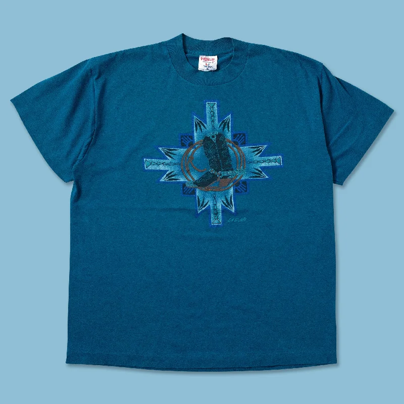 - Pet tear stain cleaning wipesVintage Utah Cowboy T-Shirt Large