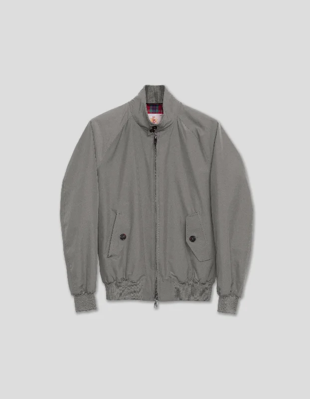 - Winter warm clothes for short-haired dogsBARACUTA G9 HARRINGTON JACKET - LIGHT GREY - Winter warm clothes for short-haired dogsBARACUTA G9 HARRINGTON JACKET - LIGHT GREY