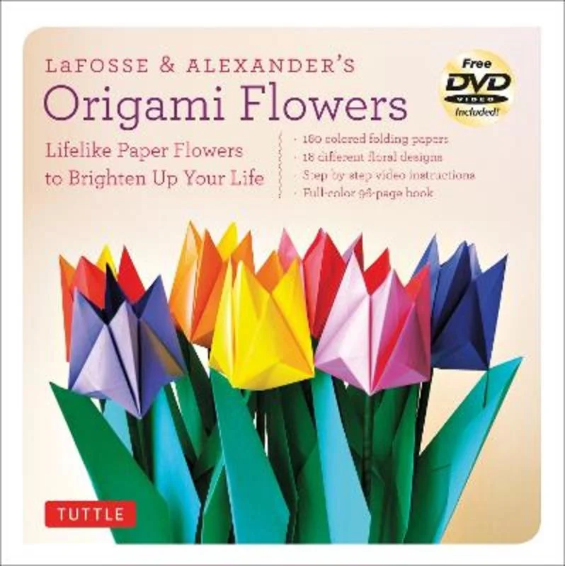 - Pet tear stain cleaning wipesLaFosse & Alexander's Origami Flowers Kit