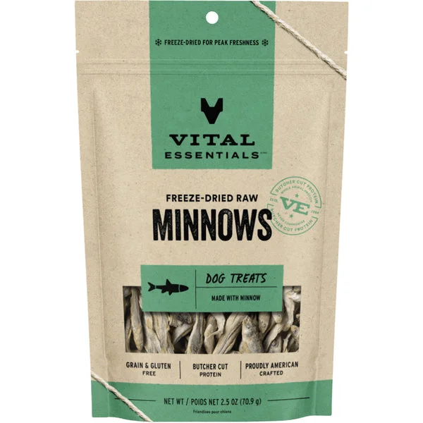 - Dog food discountsVital Essentials Freeze Dried Minnows