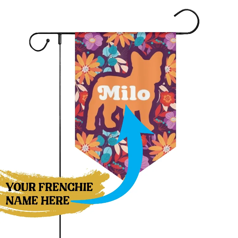 -Explosion-proof leash FOR LARGE dogsCustom Garden Flag Banner with French Bulldog Name -Explosion-proof leash FOR LARGE dogsCustom Garden Flag Banner with French Bulldog Name