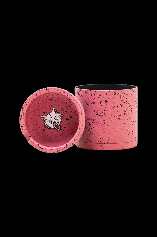 Pink-Black Spatter