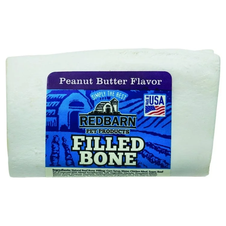 -Grain-free dog food recommendationREDBARN Small Filled Bone-Peanut Butter
