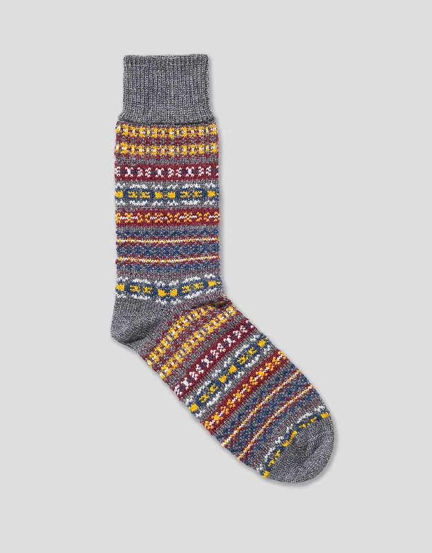  -Anti-scratch scratching board AND cat bed in oneGREY FAIR ISLE SOCKS