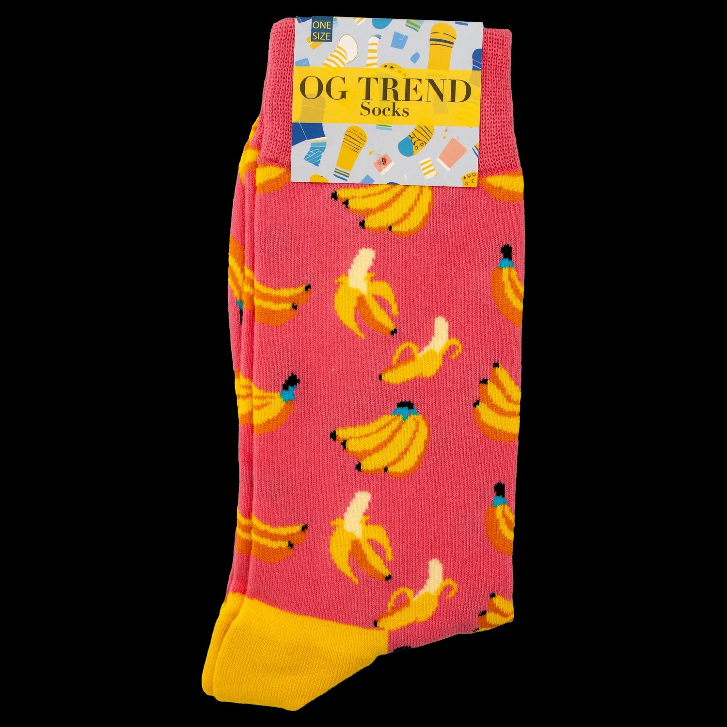 - Pet tear stain cleaning wipesPink Banana Socks - One Size Fits All