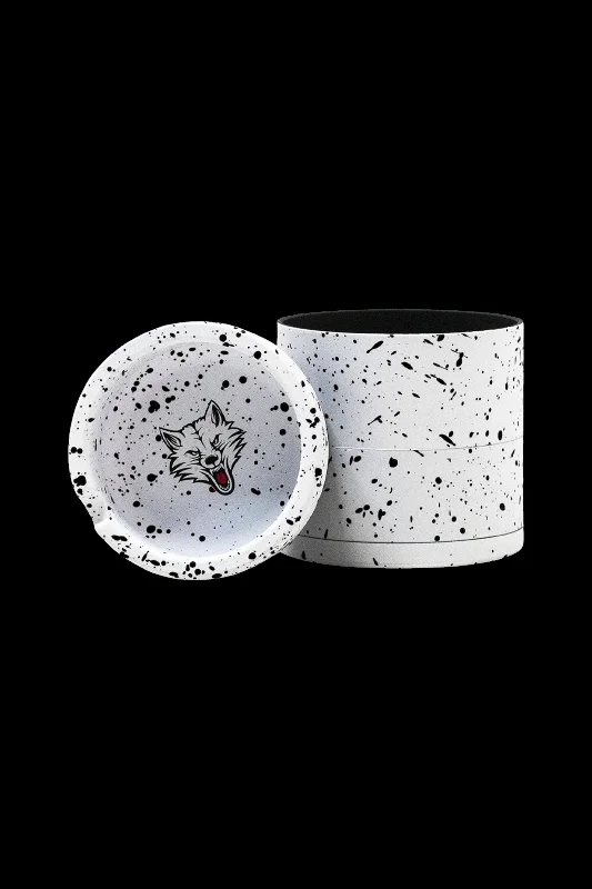 White-Black Spatter