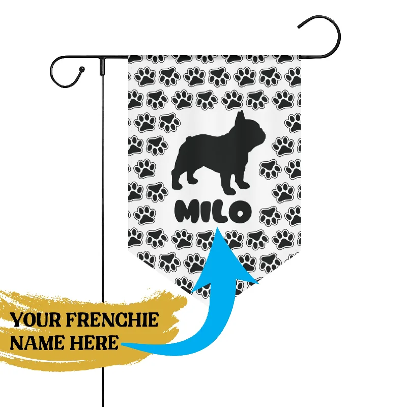 - Teething and chewing toys for puppiesCustom Garden Flag Banner with French Bulldog Name - Teething and chewing toys for puppiesCustom Garden Flag Banner with French Bulldog Name