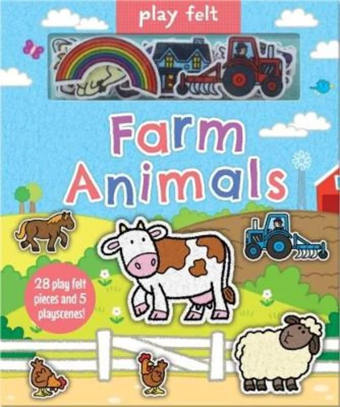 - Dog disposable foam shower gelPlay Felt Farm Animals - Activity Book