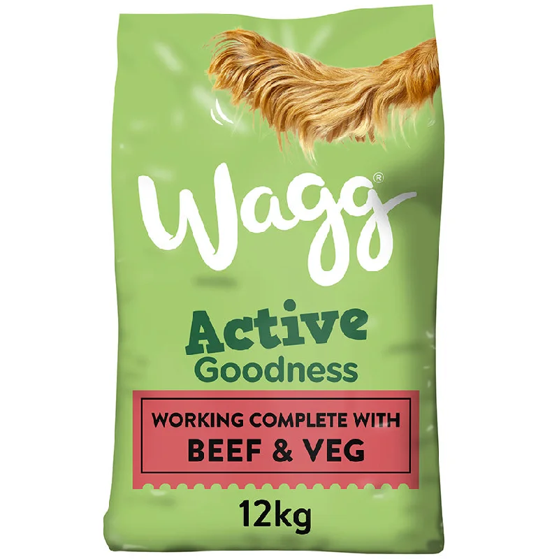 - Pet vitamin complex nutrition tabletsWagg Active Goodness Beef 12kg