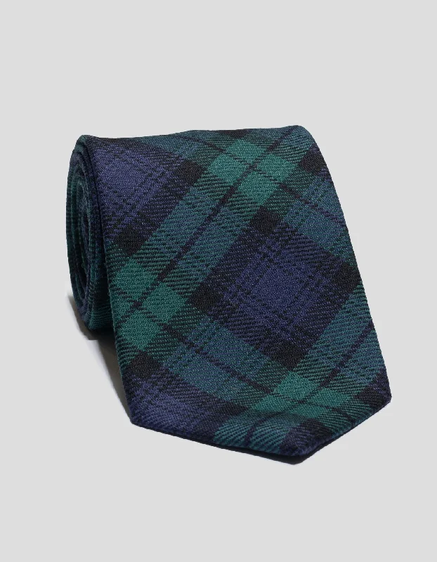 - Automatic temperature adjustment cat bedWOOL TARTAN TIE - BLACKWATCH