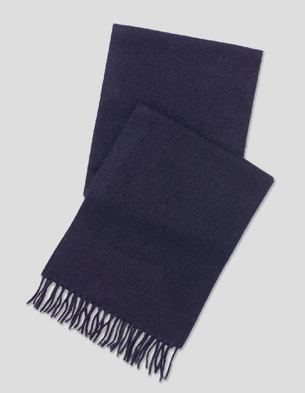 - Rabbit grass rack to prevent waste food boxCASHMERE SOLID MUFFLER - NAVY