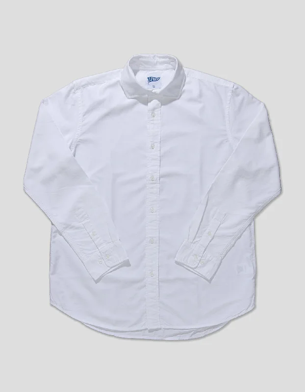 - Natural latex pet mattressSPREAD COLLAR TRIM FIT OXFORD SHIRT - WHITE