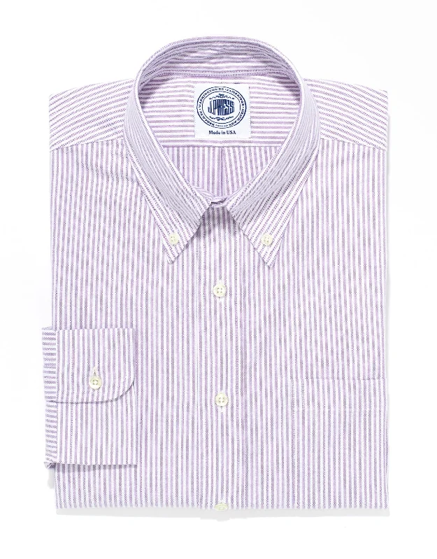 - Remote interactive pet feederPURPLE/WHITE OXFORD DRESS SHIRT