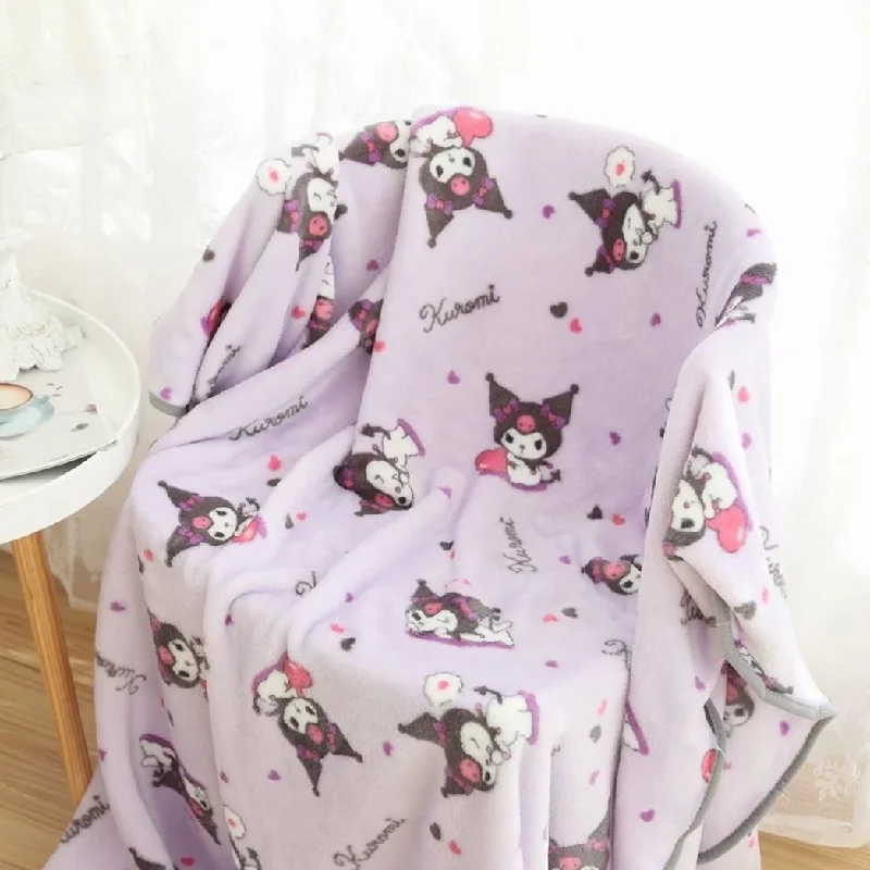 - Deodorizing cat litter tofu litterKuromi Fuzzy Blanket Set