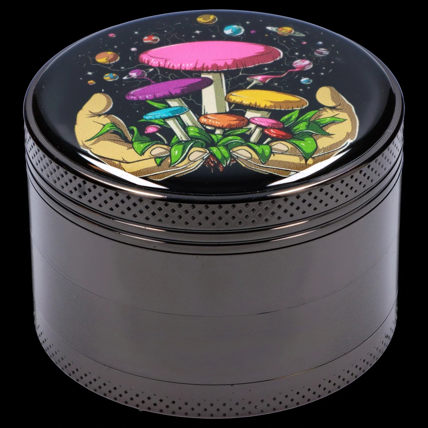  -Anti-scratch sofa protective cover63mm Chrome w/ Space Hands Mushroom Grinder