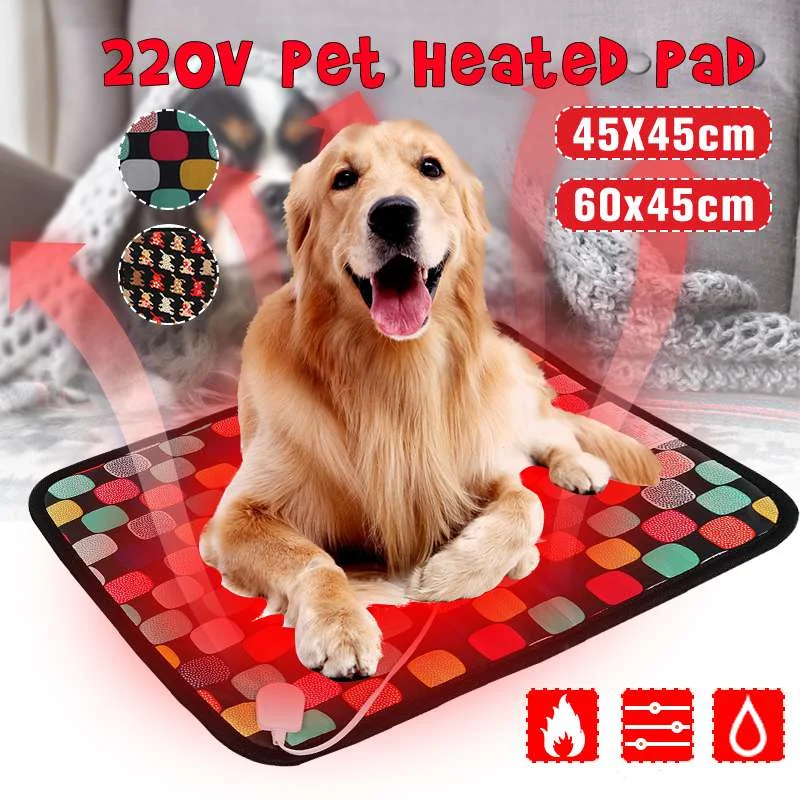 ---3-Mode Pet Dog Cat Waterproof Electric Heating Pad Body Winter Warmer Mat Bed Blanket Animals Bed Heater Accessories Random sent ---3-Mode Pet Dog Cat Waterproof Electric Heating Pad Body Winter Warmer Mat Bed Blanket Animals Bed Heater Accessories Random sent