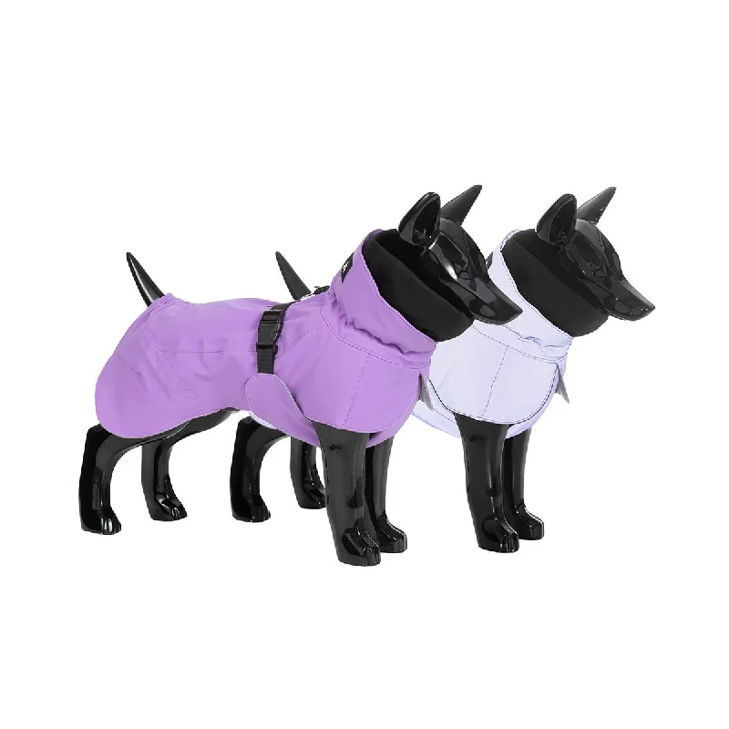 Pet birthday party clothesVisibility Winter Dog Jacket Lilac