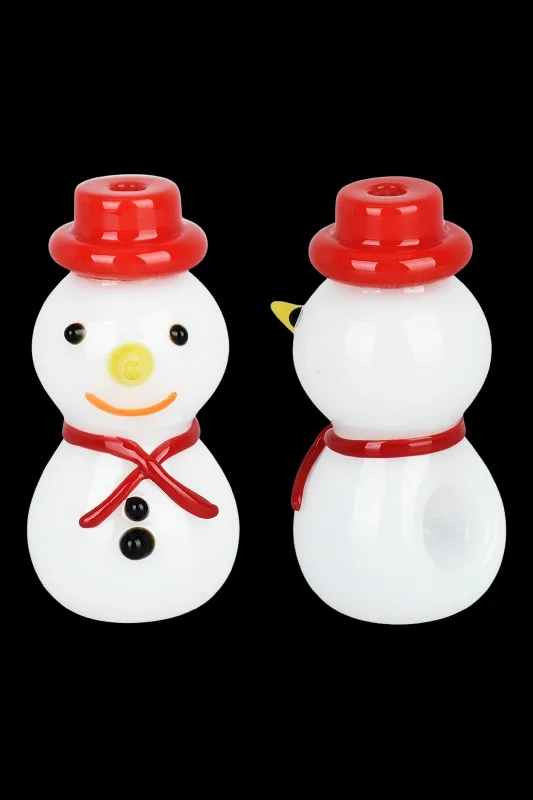 Pet ProductsSnowman Glass Hand Pipe