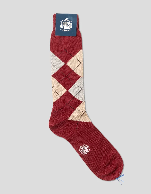 - Pet vitamin complex nutrition tabletsARGYLE WOOL SOCKS - BURGUNDY/BEIGE