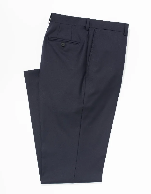  -Splash-proof food bowl AND Anti-choking slow food bowlNAVY WOOL TWILL TROUSERS - CLASSIC FIT