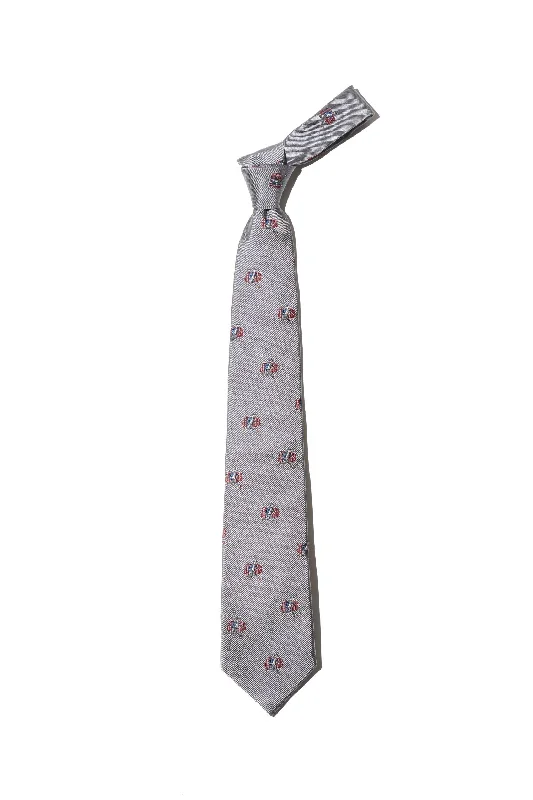 - ​​Pet toys under    yuanAARON CHANG EMBLEMATIC TIE  - GREY