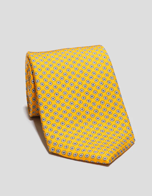 - Pregnant cat delivery room warming boxPRINTED FOULARD TIE - GOLD