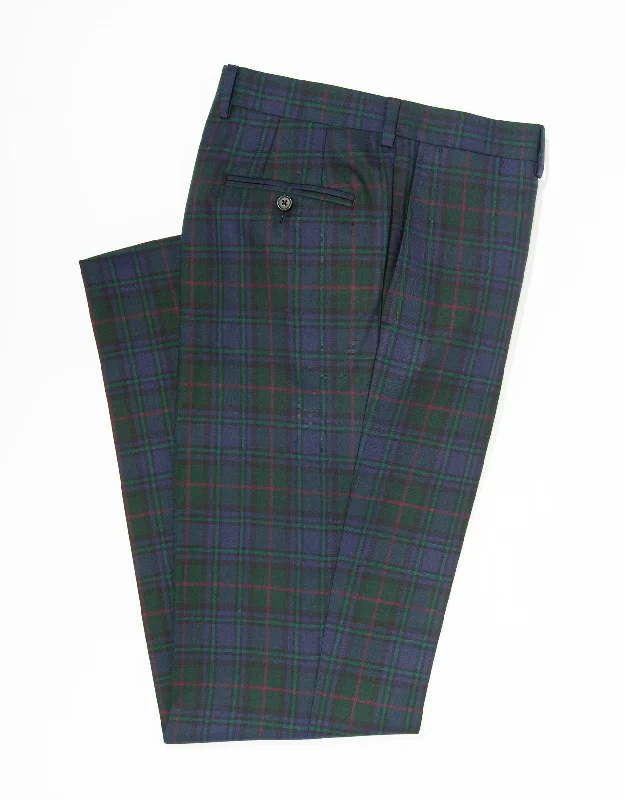 - Organic cotton dog bibsTARTAN DRESS TROUSERS - BLACKWATCH