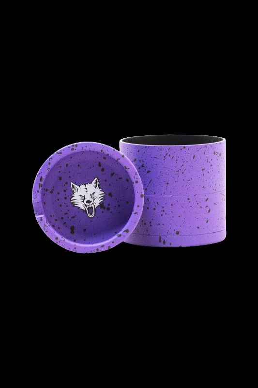 Purple-Black Spatter