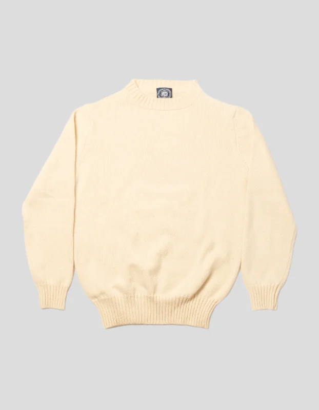  -Splash-proof food bowl AND Anti-choking slow food bowlECRU CASHMERE CHUNKY CREW NECK