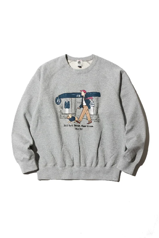 - Automatic induction pet water dispenserAARON CHANG CREW NECK SWEATSHIRT - GREY