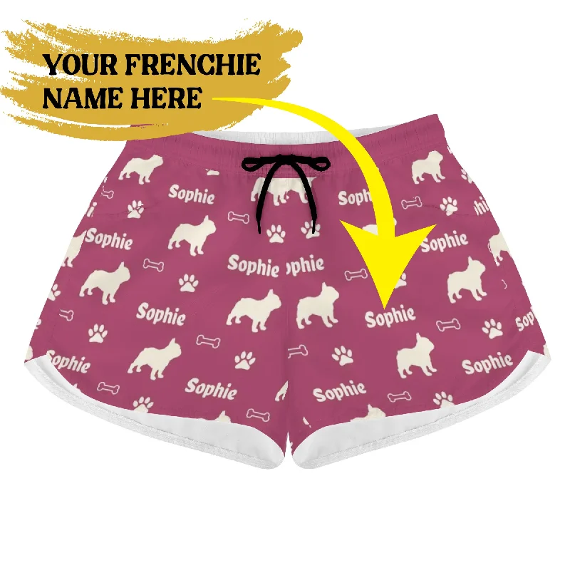 -Anti-scratch sofa protective coverCustom Womens Beach Shorts with French Bulldog Name -Anti-scratch sofa protective coverCustom Womens Beach Shorts with French Bulldog Name