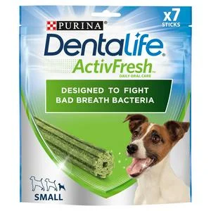 - Foldable and portable cat bagDentalife Activefresh Small Dog Dental Chew 7 Stick