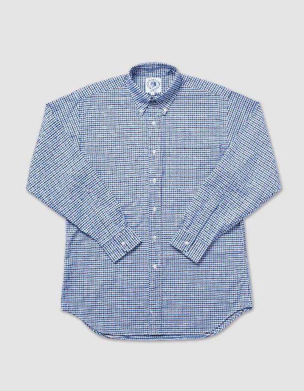 - Dog anti-slip matLONG SLEEVE MULTI TATTERSALL SHIRT - BLUE